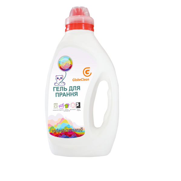 Гель для прання GLOBECLEAN Універсальний Концентрат 1 л